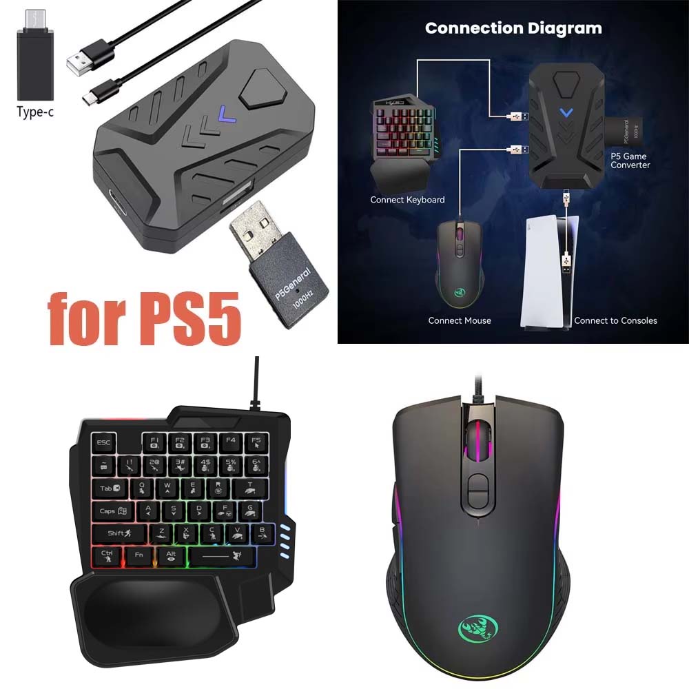 Gaming Console Latest - Zestaw klawiatura i mysz do gier