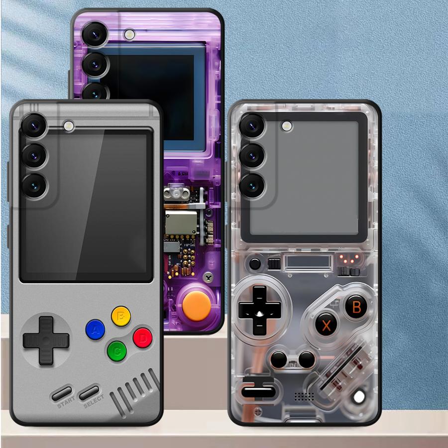 Gaming Console In - Fioletowe etui na telefon z motywem