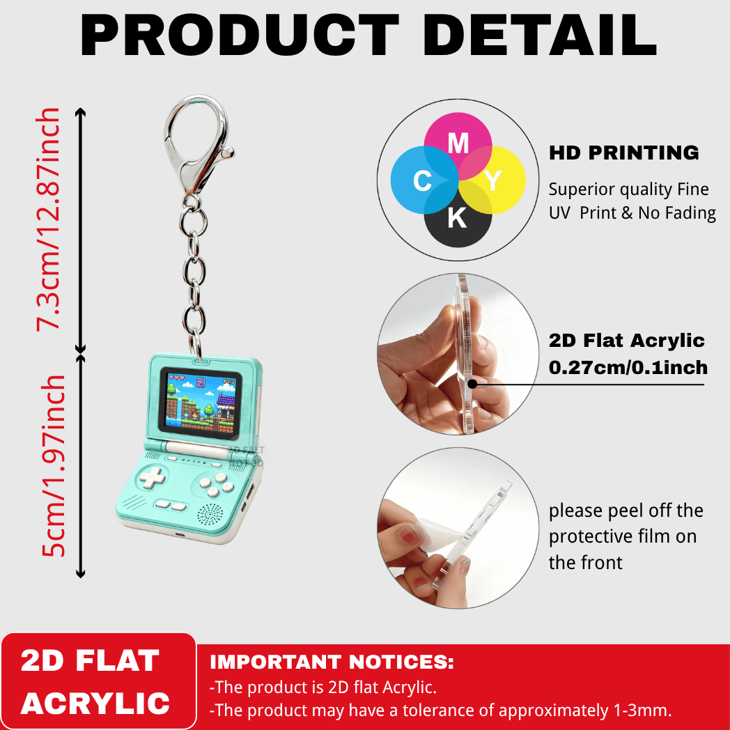 Brelok do kluczy w kształcie k – Gaming Console Keychain recenzja i cena