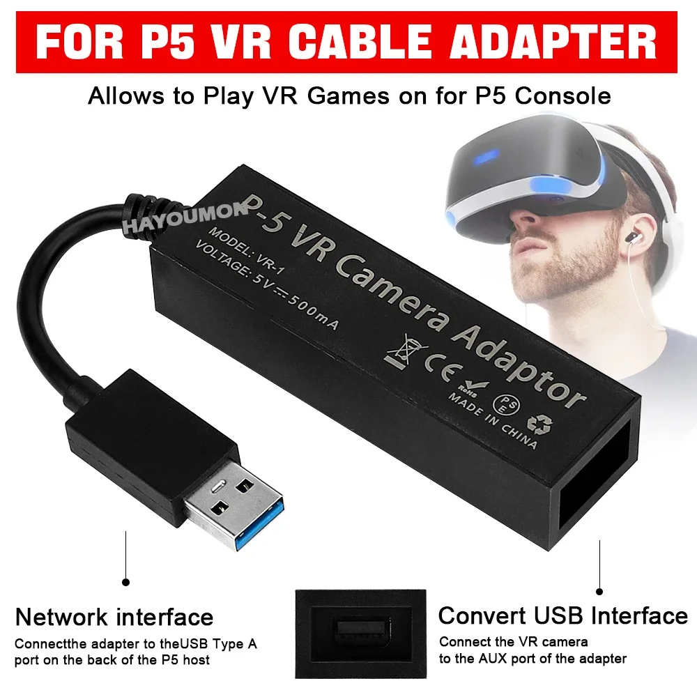 Adapter kabla PS5 VR do konsol – Gaming Console Buttons recenzja i cena