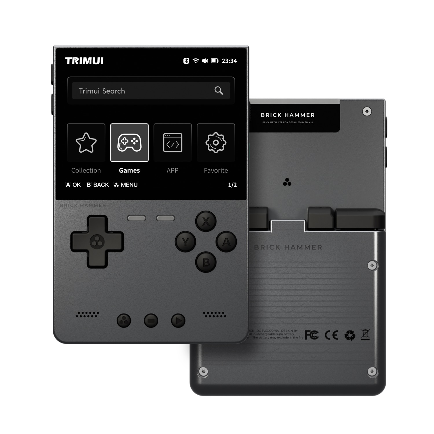 TRIMUI BRICK HAMMER Retro Kons – Gaming Console For Phone recenzja i cena