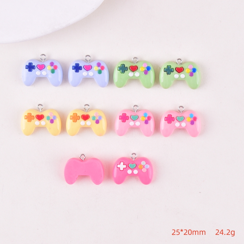 10 szt. Kolorowe zawieszki z ż – Gaming Console Keychain recenzja i cena